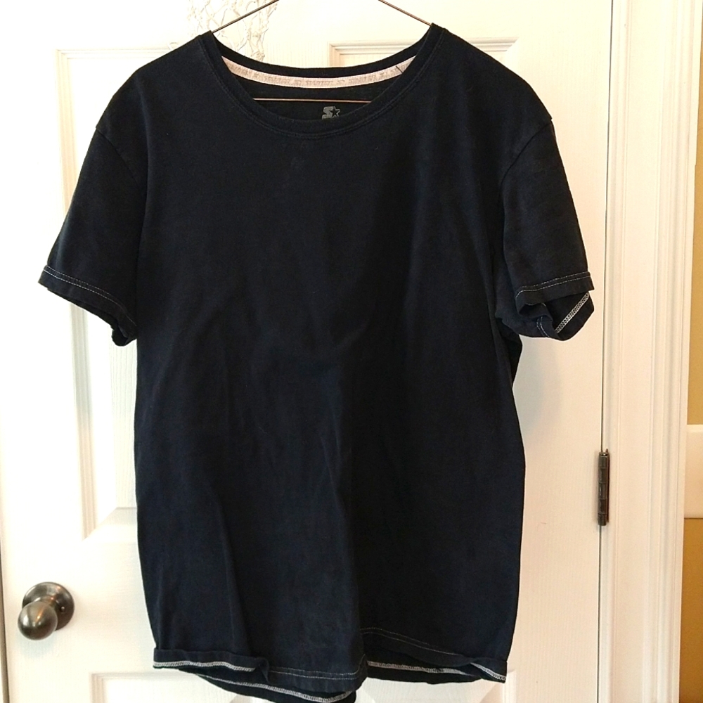 Men's black t-shirt, size medium